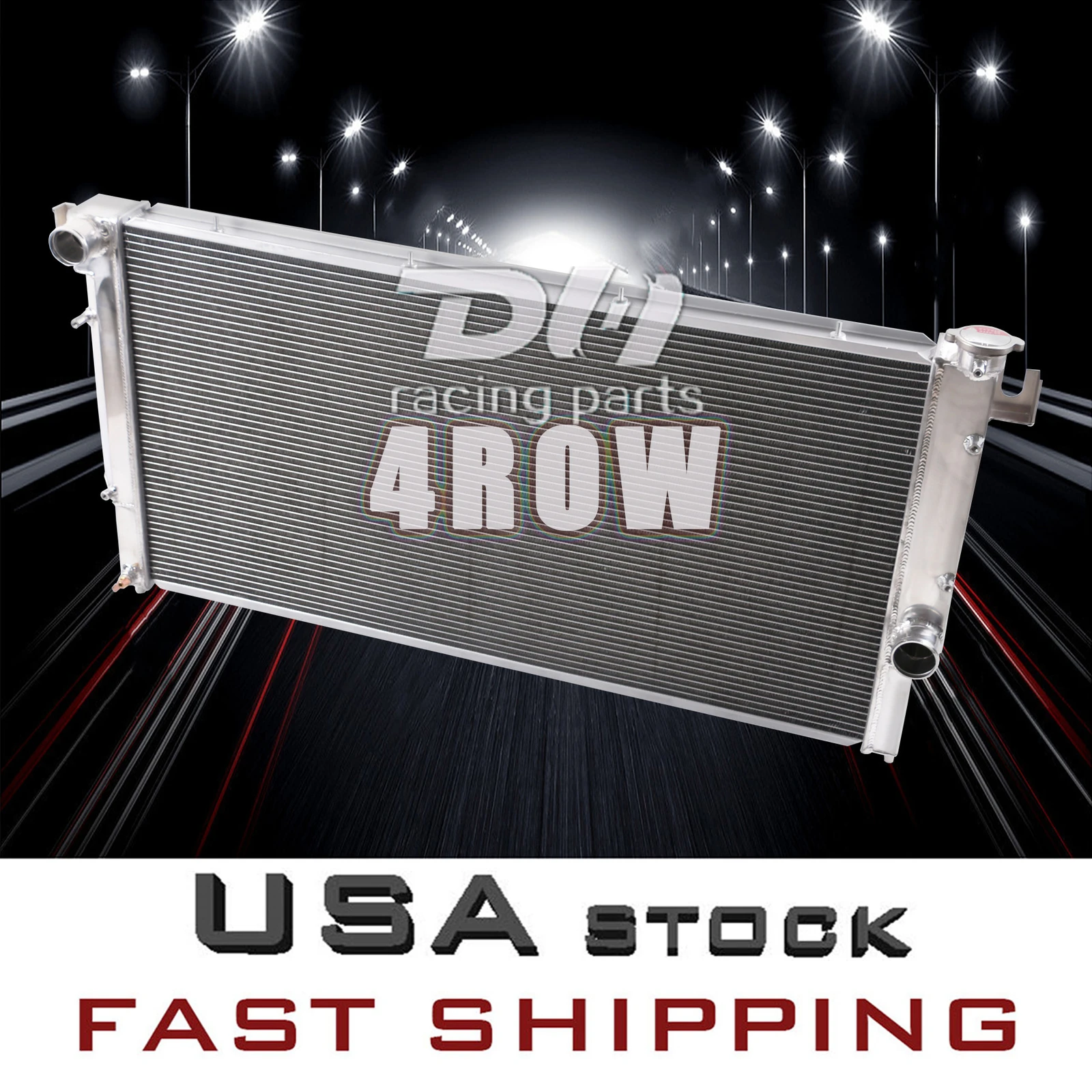 4 Row Aluminum Radi…