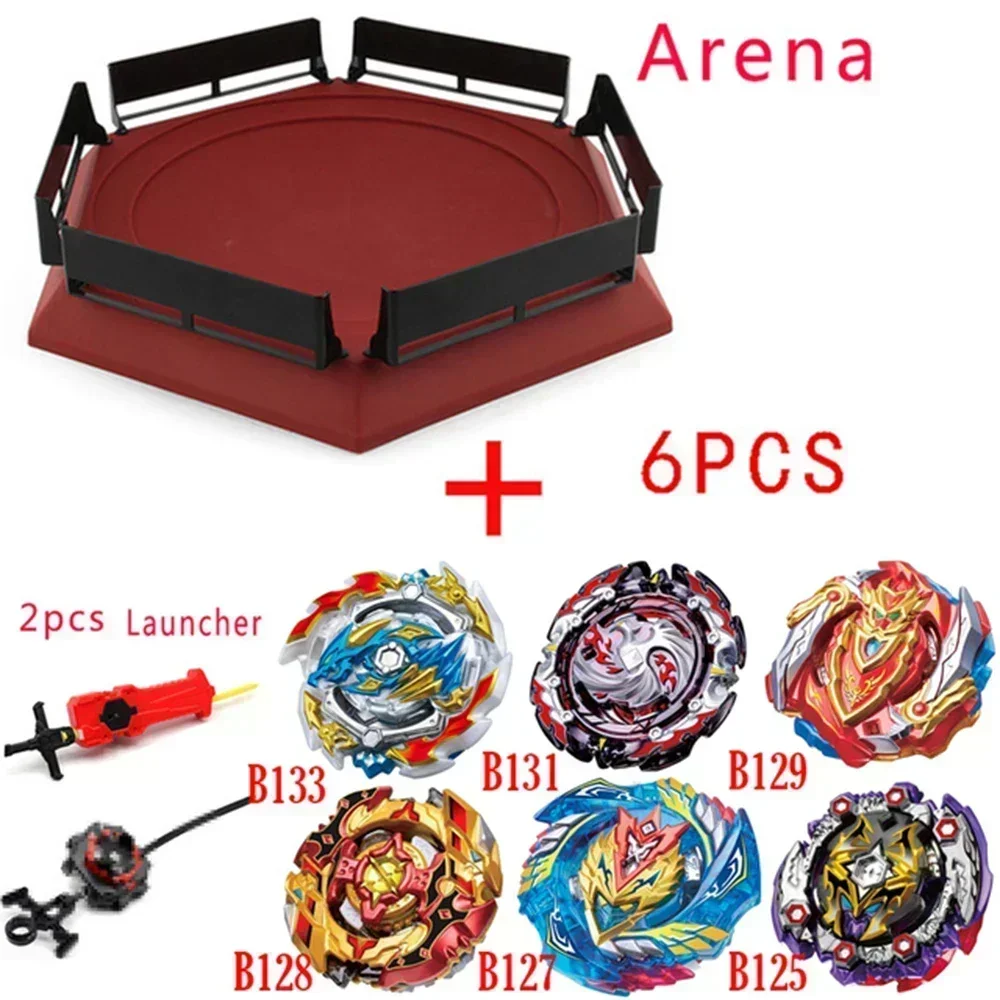 NEW Tops Launchers Beyblade Burst Set Toys with Starter and Arena Bayblade Metal God Blayblade Top Bey Blade Blades Toys