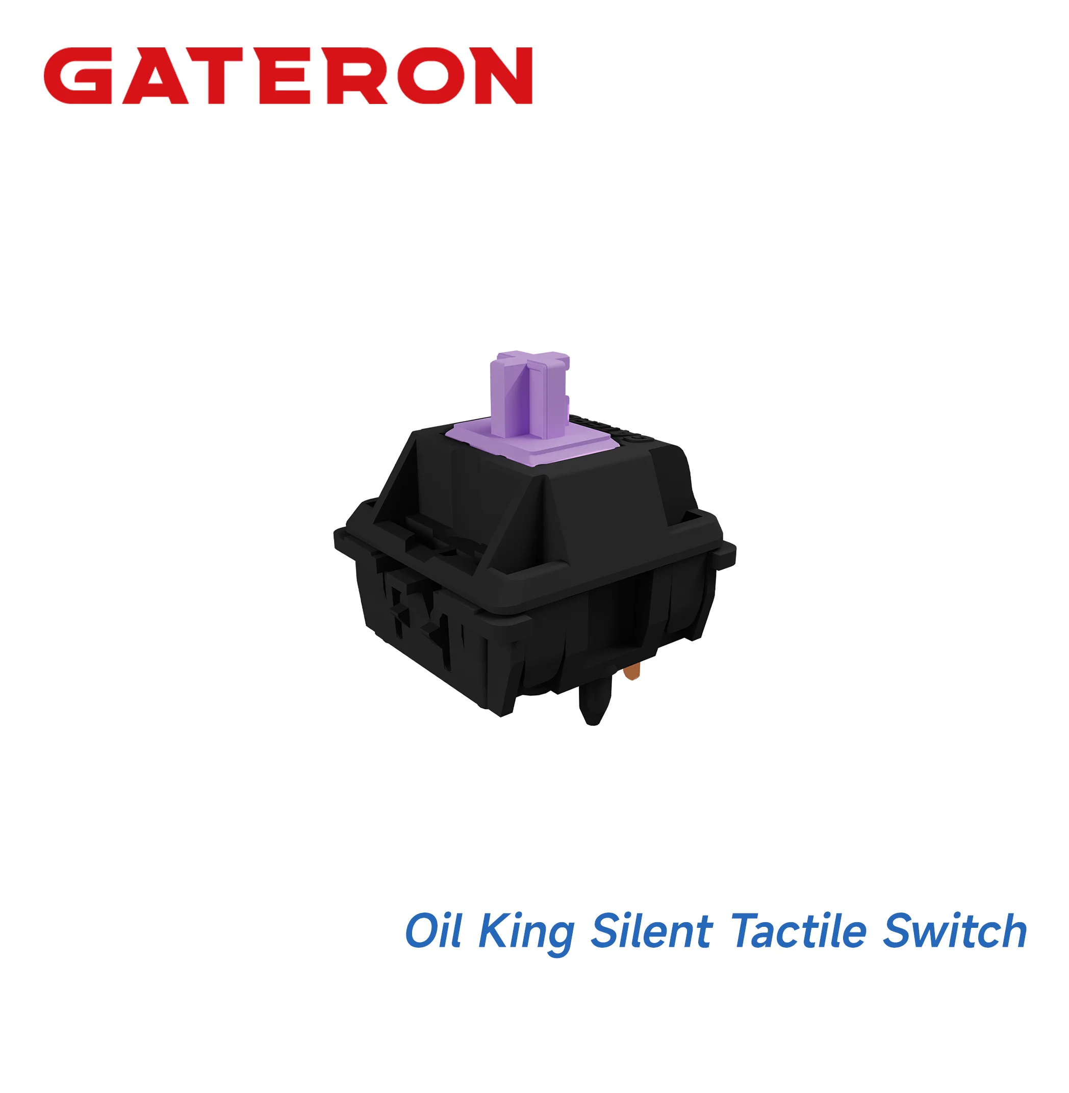 Przełączniki GATERON Oil King Familier Series - Liniowe, Taktyczne, Ciche, Liniowe, RGB, Wstępnie Smarowane, Personalizowane, DIY, Hot Swap, do Klawiatur Mechanicznych — zdjęcie produktu 3