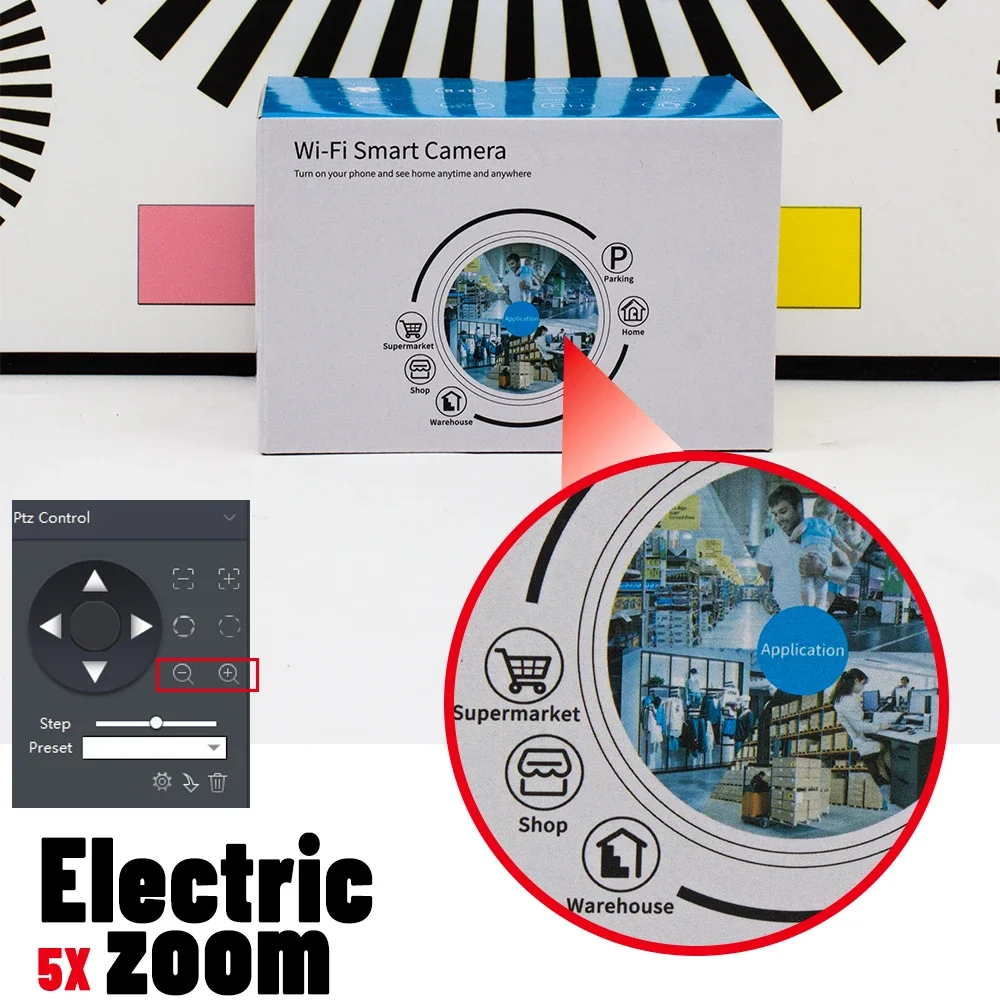 Auto Focus POE IP Camera Module 2.7-13.5mm Motorized 5X Zoom 8MP IMX335/IMX415 Black Ligh Sensor Onvif RTSP Security HD Webcam