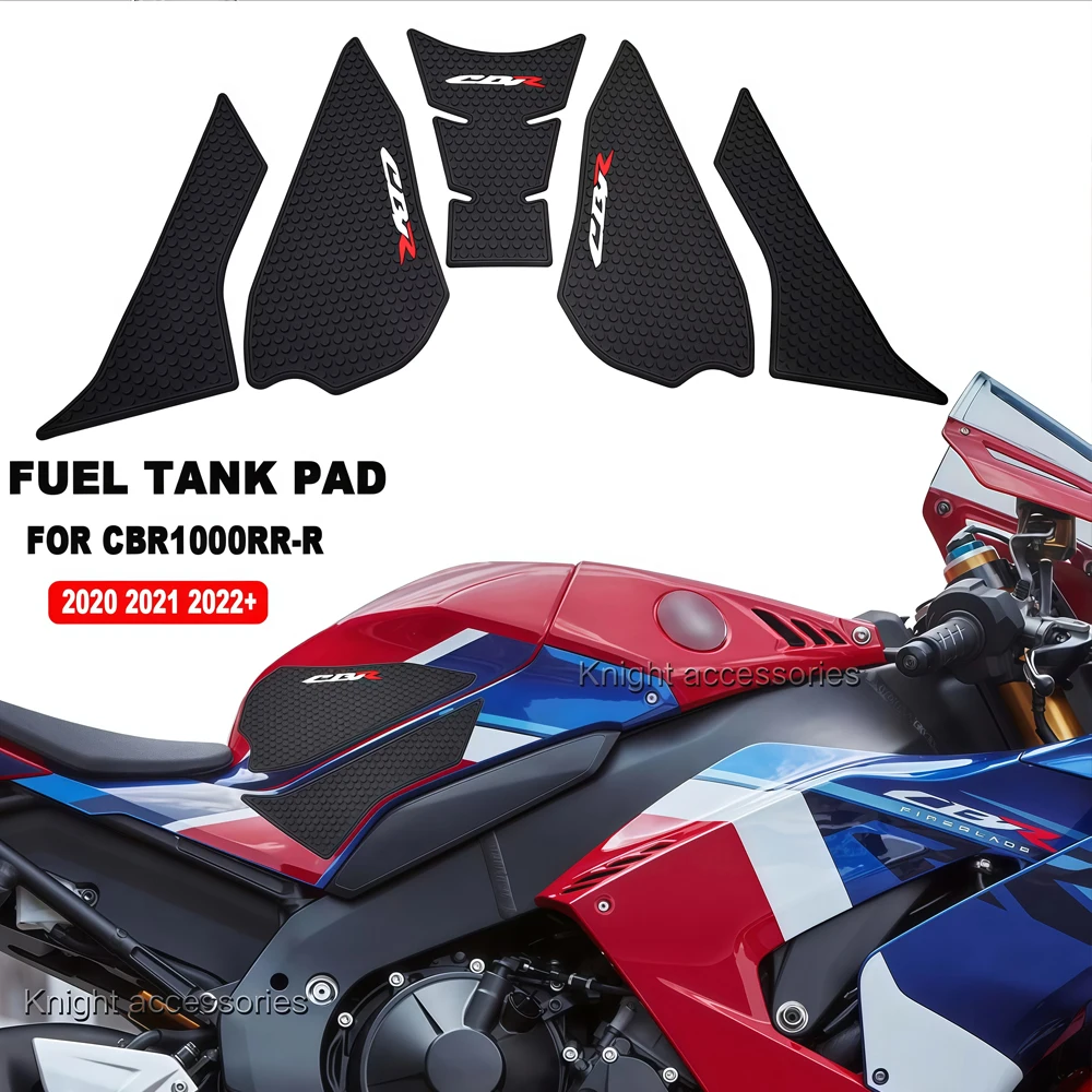 

Для Honda CBR1000RR-R CBR1000RR R Fireblade SP 2020-2202 мотоциклетная накладка на топливный бак, противоскользящие боковые наклейки, водонепроницаемые наклейки