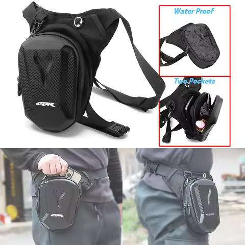 For HONDA CBR 650R CBR 600RR 1000RR 954RR 900RR CBR650R Motorcycle Accessories Thigh Belt Drop Waist Chest Waterproof Leg Bag