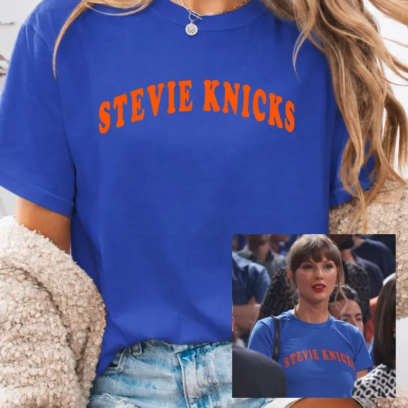Summer Clothing Nyc - 2026 yaz Stevie Knicks Swiftie T-shirt