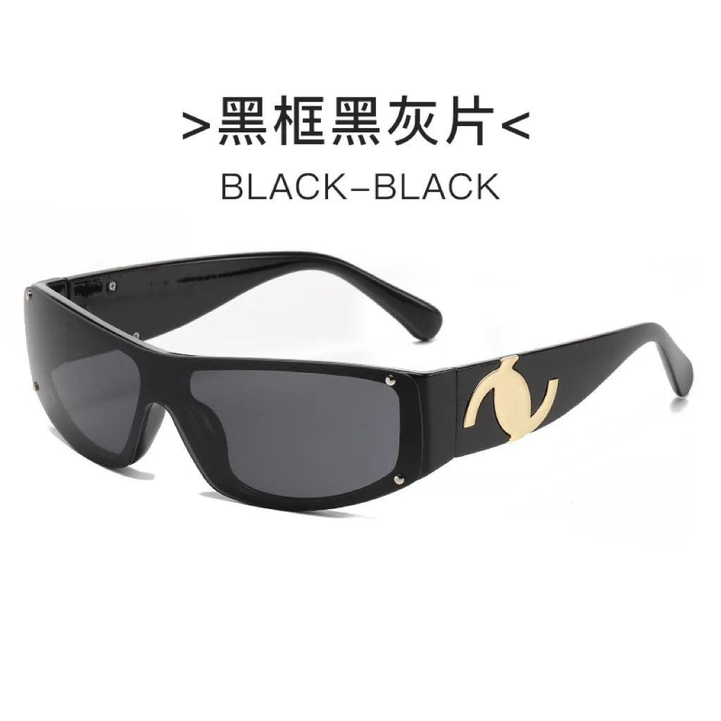 

Fashion Punk Goggle Y2k Luxury Brand Sunglasses Women Wrap Around Sun Glasses Shades Eyewear UV400 Female Eyeglasses