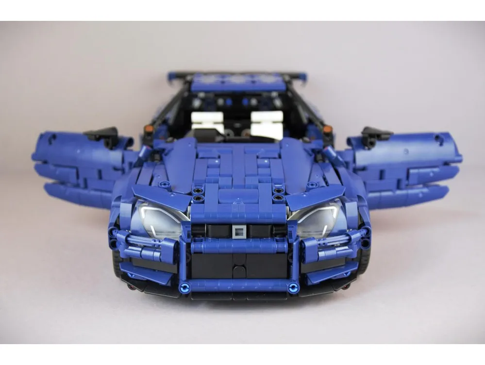 2024 MOC R34 Supercar Building Kitรุ่นรถแข่งอาคารชุดสําหรับเด็กผู้ใหญ่ของขวัญ