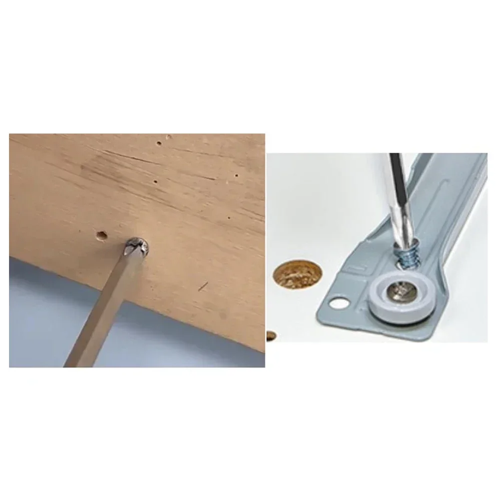 170mm Double Head Screwdriver Dual Interchangeable Long Slotted Cross ScrewDriver Impact Screw Driver Bit Hand Tools PH2 SL6