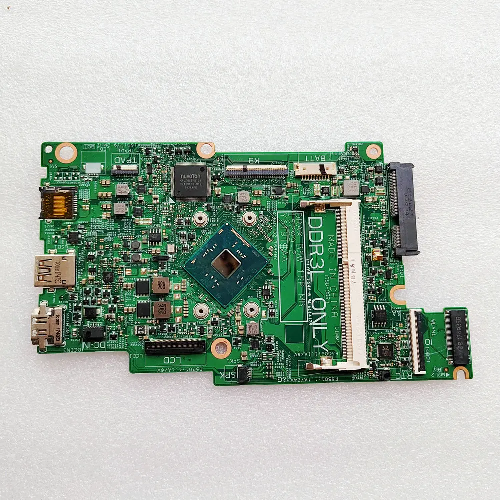 

15299-2 Mainboard FOR dell Inspiron 11 3168 3164 3162 Notebook CN-0J71V9 J71V9 Laptop Motherboard N3710 CPU 100% tested