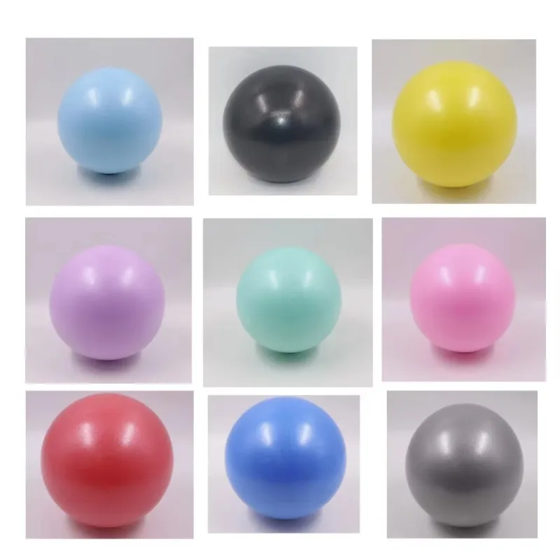 YTYINMini 25cm PVC Yoga Ball Core Training Pilates Balls Soft Eco-Friendly Durable Exercise Fitness