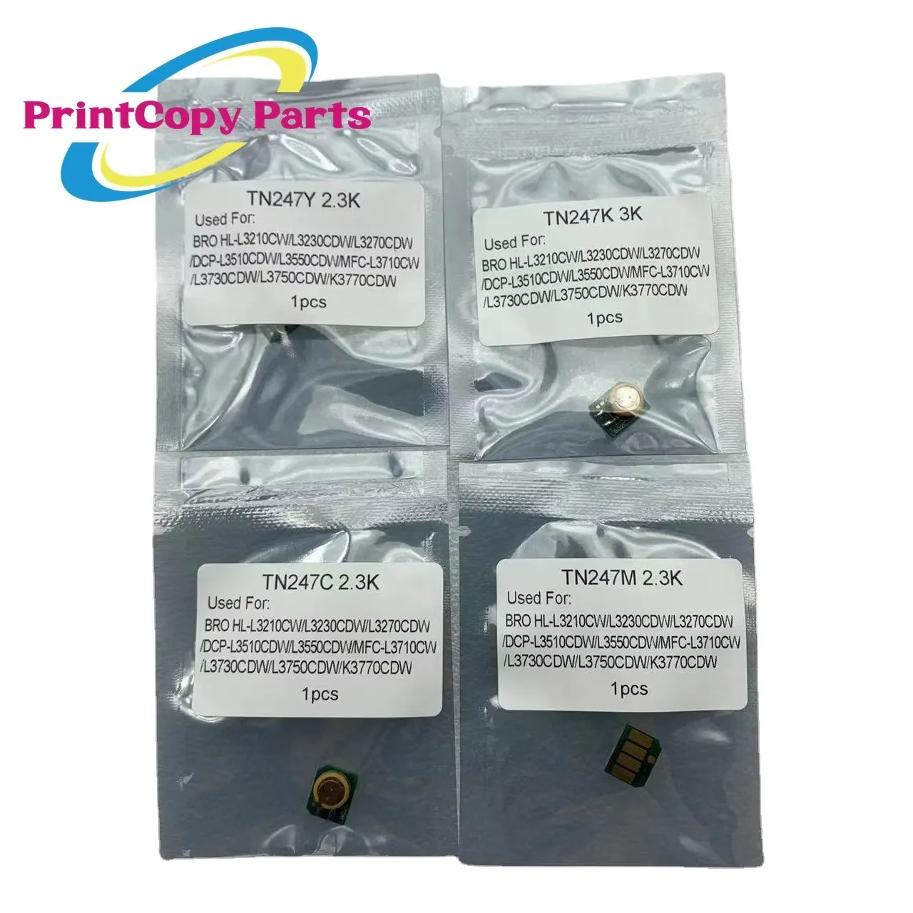 1Set TN223 TN227 TN243 TN247 TN253 TN257 TN233 TN237 Toner Cartridge Chip for Brother HL-L3210CW HL-L3230CDW HL-L3270CDW