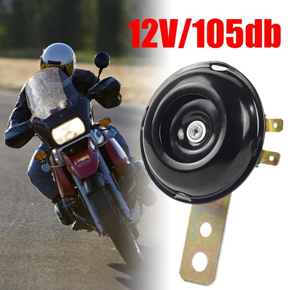 Motorcycle Electric Horn 12V Super Loud Waterproof Universal Speaker Motorbike E-Bikes Modified Electric Horn Kit Accessories