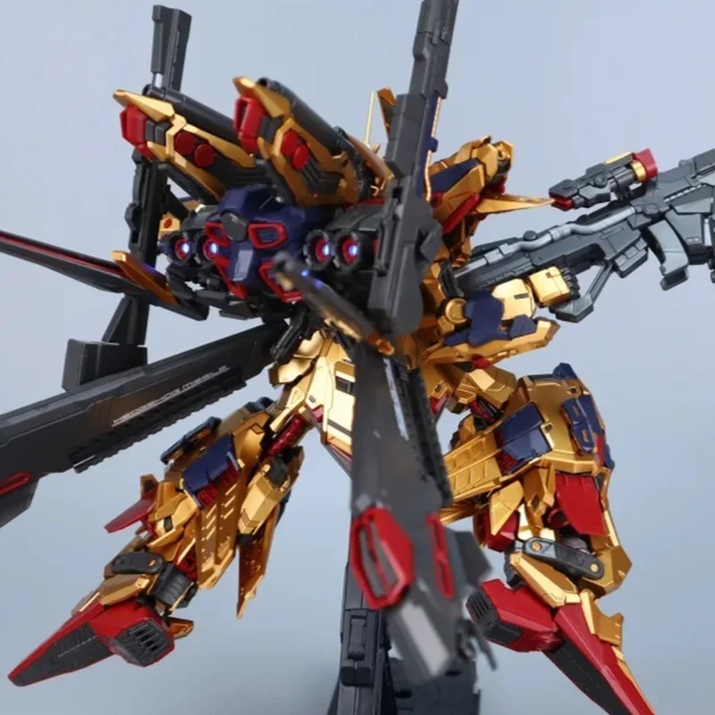 Shenma Model Golden Warrior Montieren Sie bewegliche Spielzeugfigur mit Legierungsskelett Vollpanzerung HYAKUSHIKI-KAI Actionfigur zum Sammeln