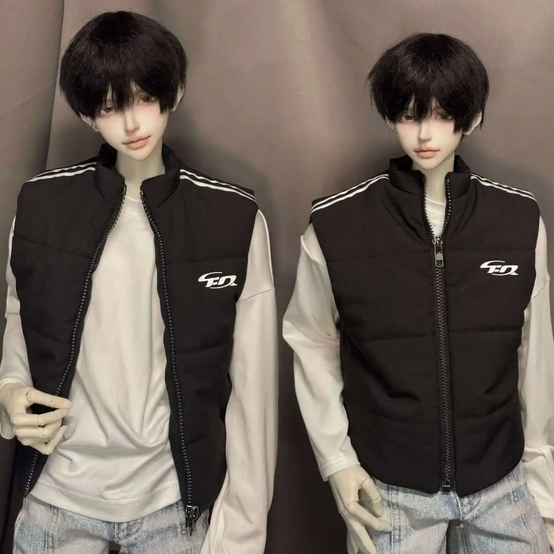 1/6 1/4 1/3 Doll's Clothes for 30/45/68/70/75cm Bjd Doll Cotton Vest Coat Dress Up Toys Play House Gift Doll Accessories,No Doll