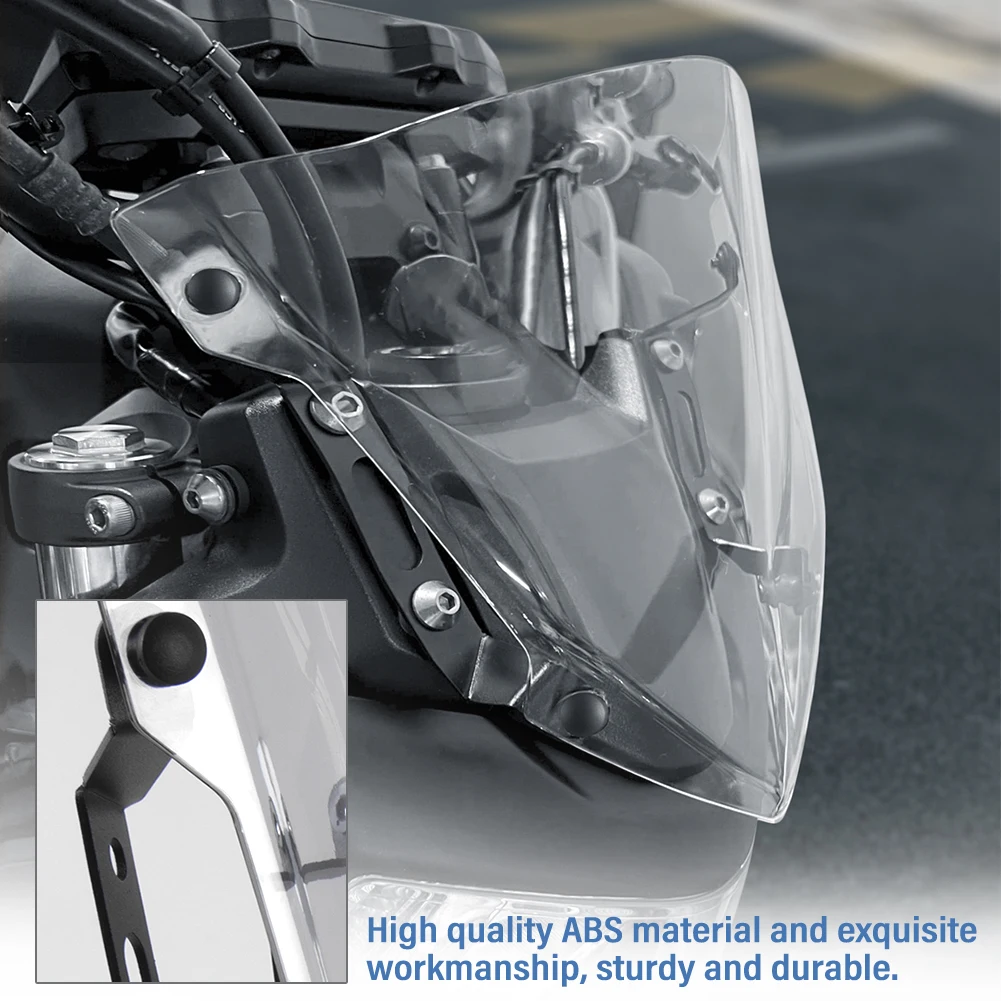 Motorcycle Accessories Windscreen Wind Deflectors Windshield Visor For YAMAHA MT07 MT-07 MT 07 FZ07 FZ 07 FZ-07 2018 2019 2020