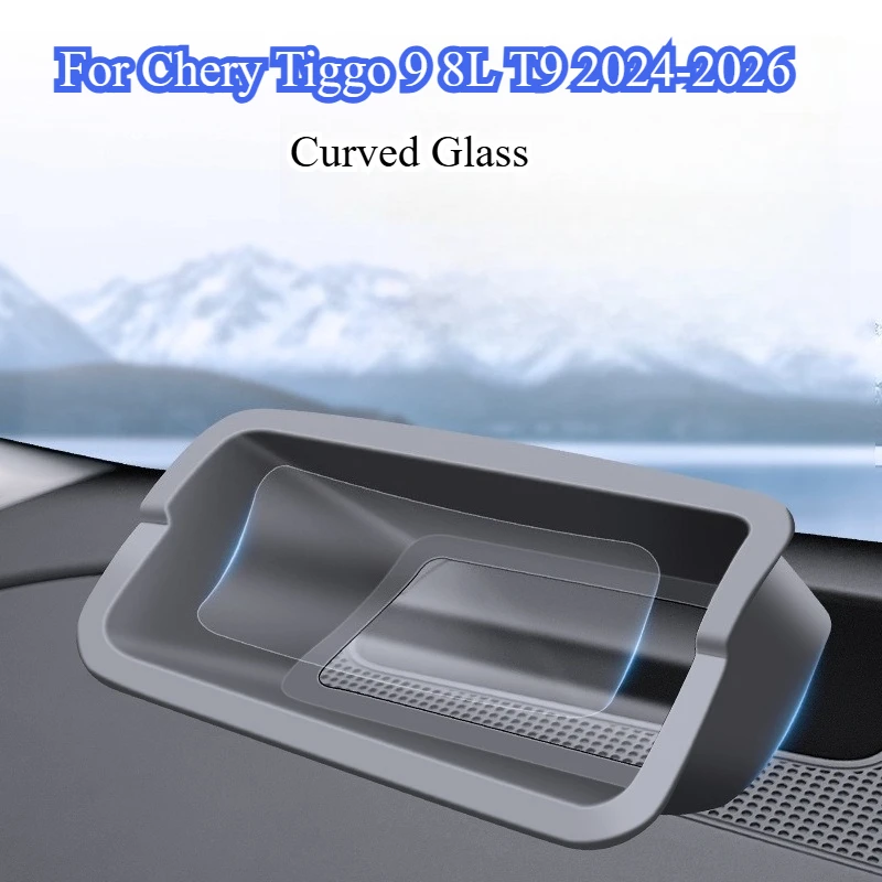 

For Chery Tiggo 9 8L T9 2024-2026 Car HUD Display Car HUD Head Display Protective Cover Head Up Protector Interior Accessories