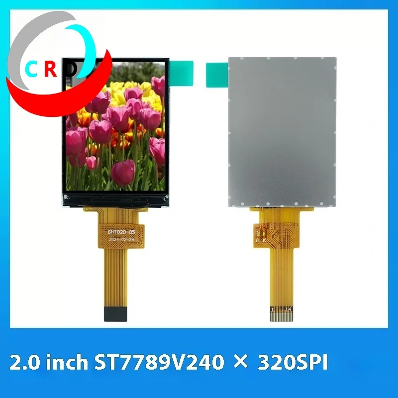 Changruida 2.0 polegadas TFT display de cristal líquido LCD tela serial 240X320 tela colorida ST7789 tela nua SPI oled stm32