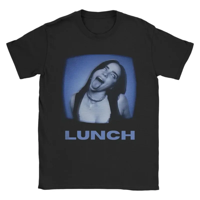2026 Retro TV Style Billie Eilish T-Shirt Cotton Crew Neck Short Sleeve Y2K Pop Culture Casual Streetwear Graphic Top