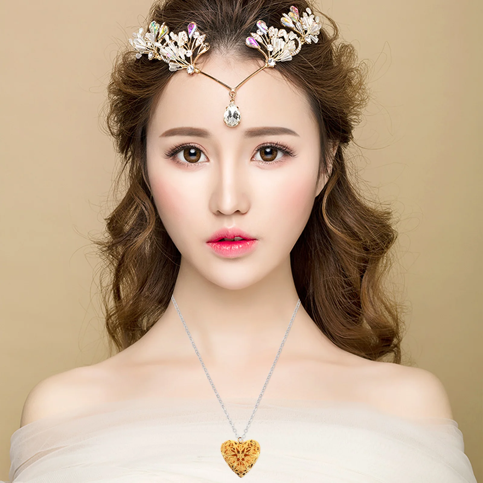 

10 Pcs Assorted Color Necklace Diy Heart Shaped Charm Pendant Jewelry Birthday Gift Heart-shaped Pendants Picture