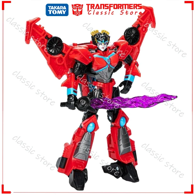 TakaraTomy-Transformers Figuras de Ação Brinquedos, Cybertron Autobots, Colecionável, Legacy, Classe Deluxe, Windblade, Em Stock