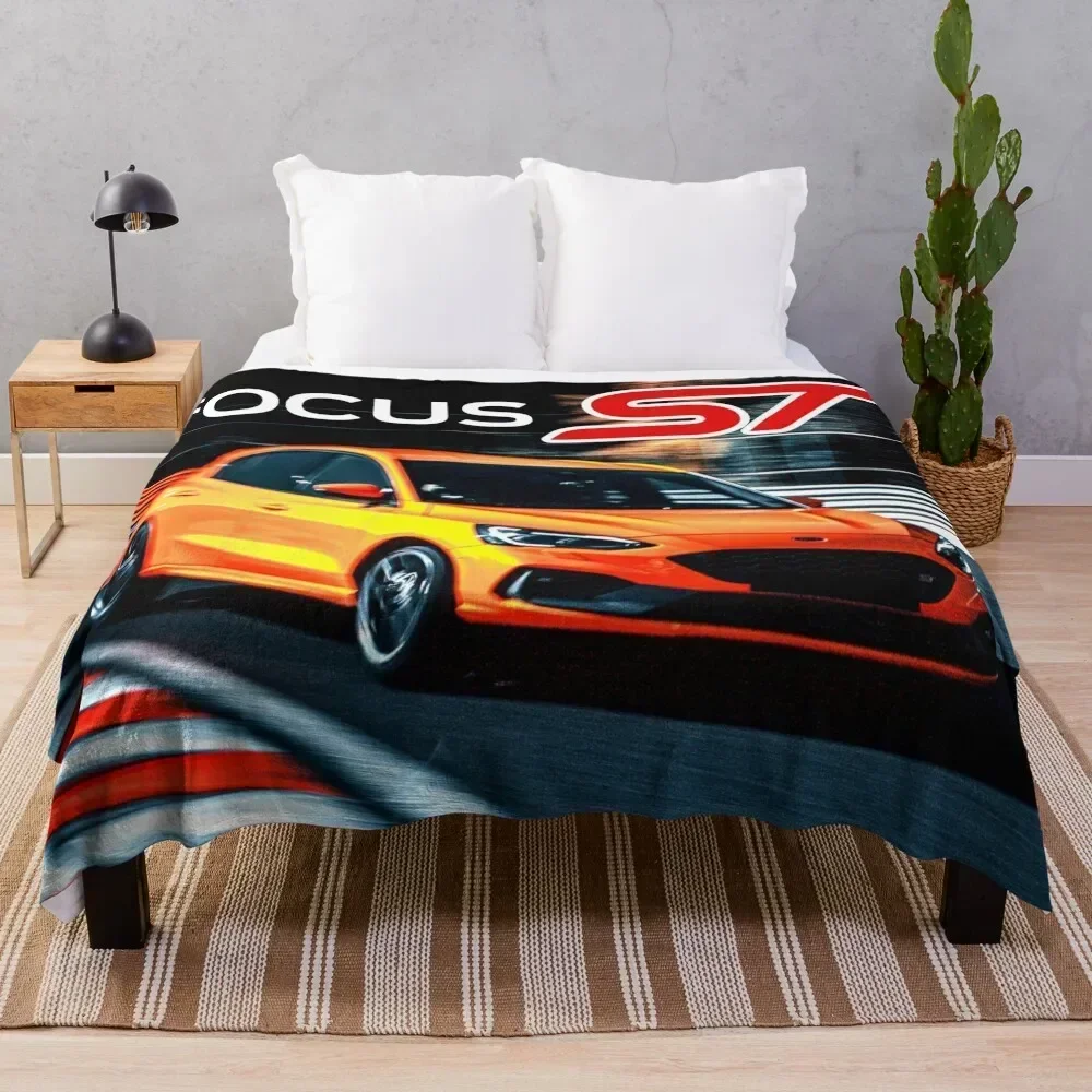 

Focus ST Throw Blanket Soft Comfort Blanket for Reading Watching TV