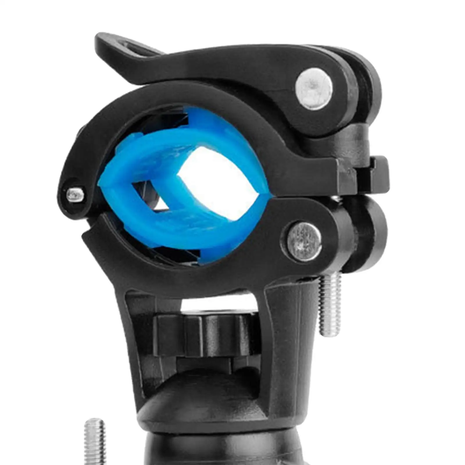 

Plastic Steel Bike Light Holder 360 Degree Rotating Flashlight Mount Clamp for Bicycle Handlebar 22 to 30mm