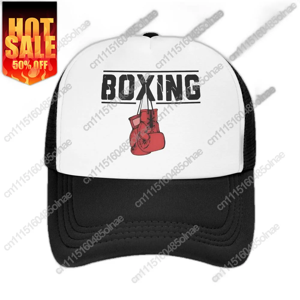 Boxing Trucker Men Women Adjustable Unisex Boxer Fighter Life Baseball Cap Hip Hop Dad Hat