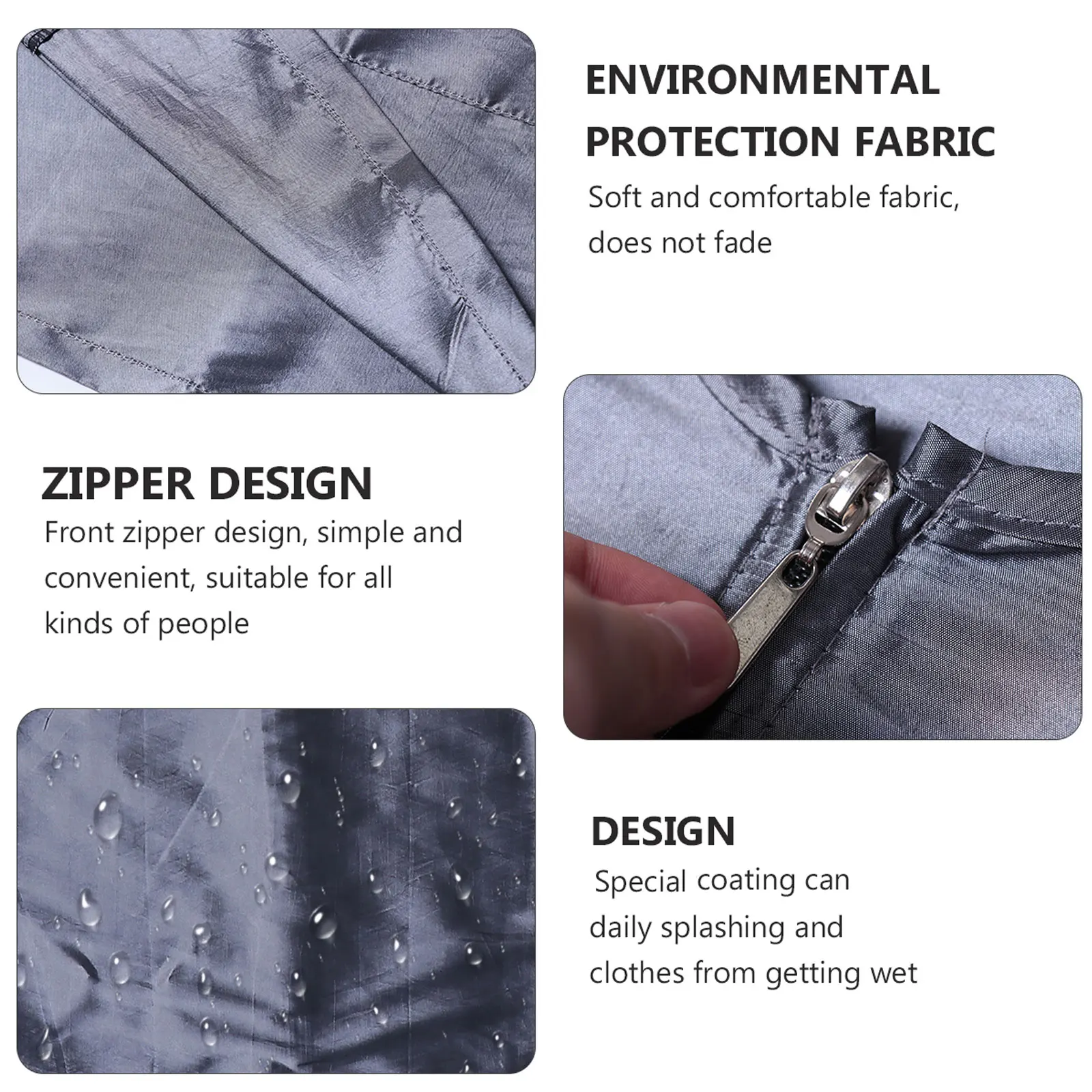

Barber Overalls Beauty Technician Hair Dyeing Apron Long Sleeve SPA Salon Suit Protective Clothes Premium Material Durable Home