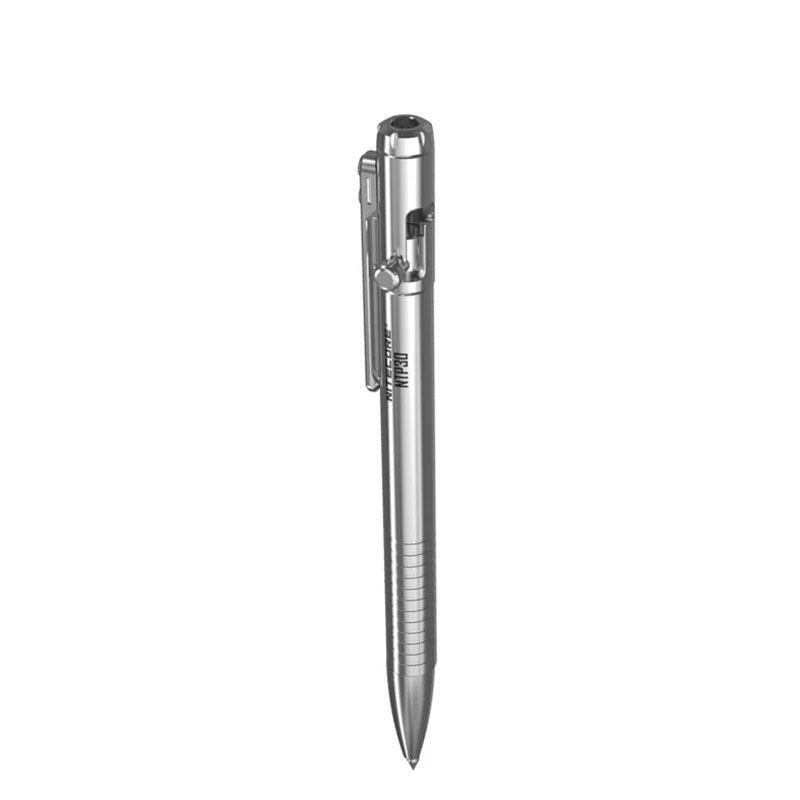 Imagem -02 - Nitecore Ntp30 Tactical Pen Self-defense Glass Quebrando Daily Writing Titanium Alloy Tools