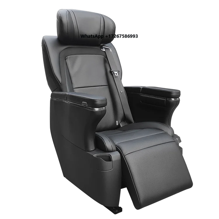 ANSHI Luxury VIP RV VAN SUV Limousine Electric Adjustable Ventilation Modified Swivel Leather Car Seat