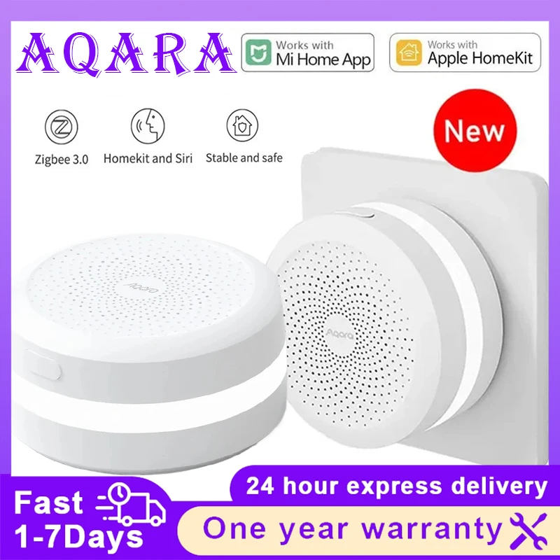 Aqara Hub M1S Gateway Wireless Factory Direct Zigbee 3.0 Wifi LED Night Light Remote Control For Xiaomi Mijia MIHOME Homekit APP