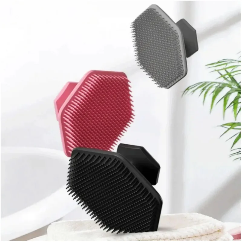 Alwavore spazzola per la pulizia del viso Scrubber Silicone in miniatura viso pulizia profonda rasatura massaggio spazzola per il viso detergente per il viso per gli uomini