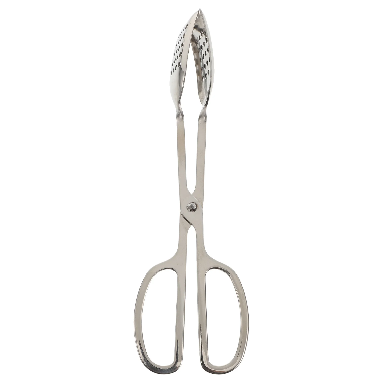 

Stainless Steel Bread Clamp Hollow Long Handle Design Baking Tong Kitchen Serving Clip Portable Food Tong Multipurpose