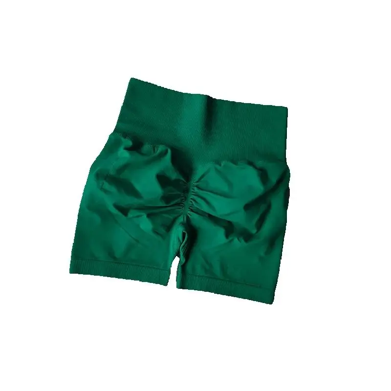 Hüfthebende Sportshorts, hohe Taille und Bauchkompression, Lauftraining, dreiteilige Yoga-Leggings