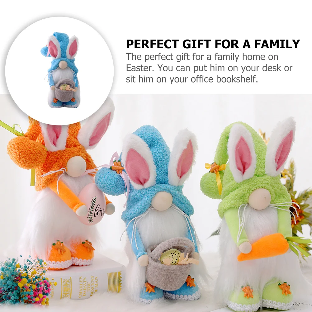 

Ornament For Easter Gnome Ornament Easter Decorative For Party Desktop Gnome Decoration Festive Tabletop