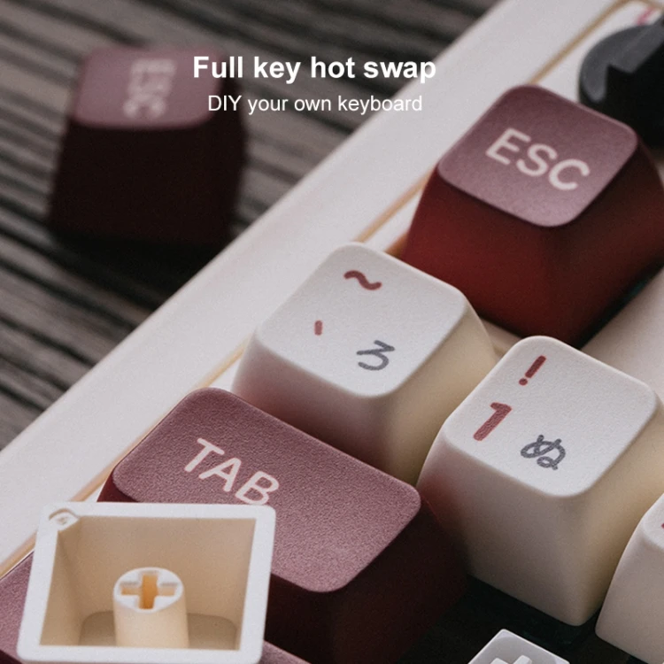 سعر الجملة 8Bitdo Retro 2.4G Wireless Full Key ثلاثي الوضع الميكانيكية 87 مفتاحًا لوحة مفاتيح الألعاب ذات المحور الأبيض لـ BT/2.4G/السلكية