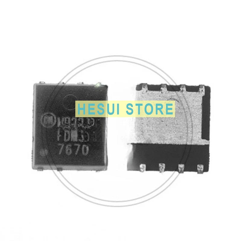 10PCS FDMS7670 MOS transistor QFN8 for synchronous rectifier DC/DC converter