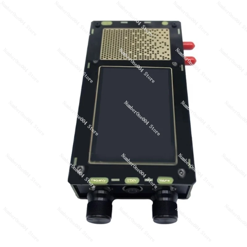 ДЛЯ 1.10D Malahit-DSP стерео портативный 3-я версия SDR приемник 50 кГц-2 ГГц новый V3 малахитовое радио двойная антенна последняя версия