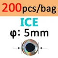 200 piezas de Hielo de 5 mm