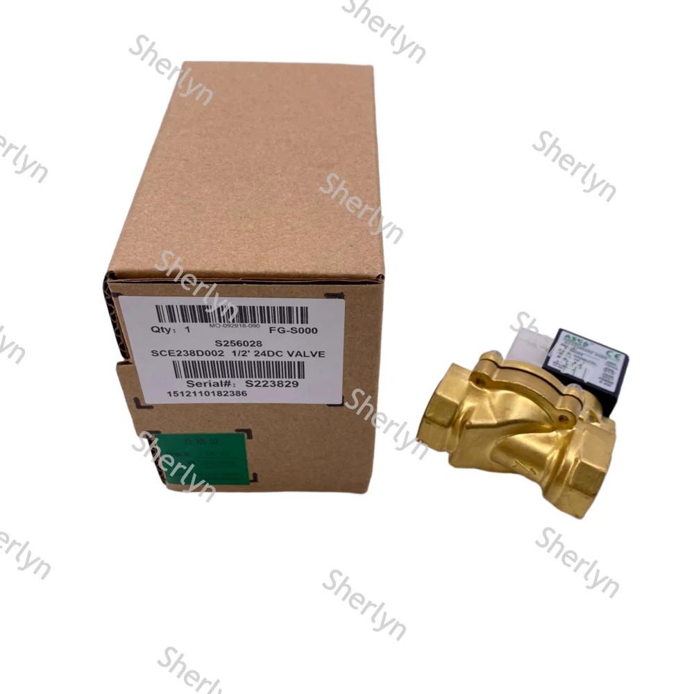 SCE238D002 2-Position 2-Way 230/50 ASCO Solenoid Valve G1/2 'Threaded Pilot Solenoid Valve