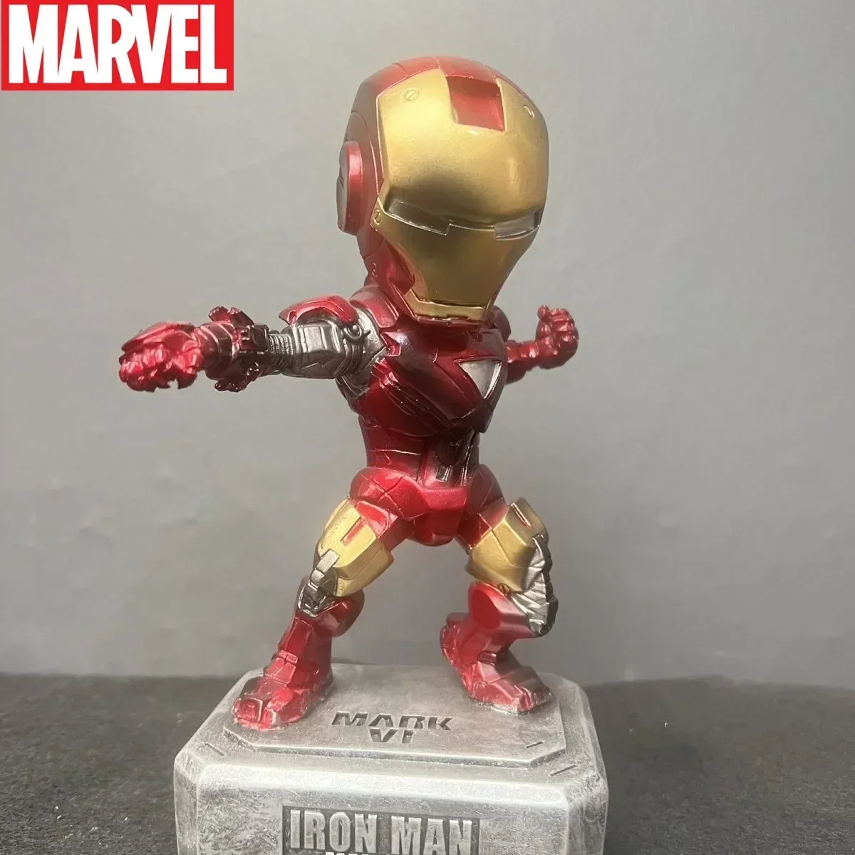 

Marvel The Avengers Iron Man Mk6 Anime Figures Classic Toys Solid Series Collection Model Vehicle Office Accessories Resin Gift