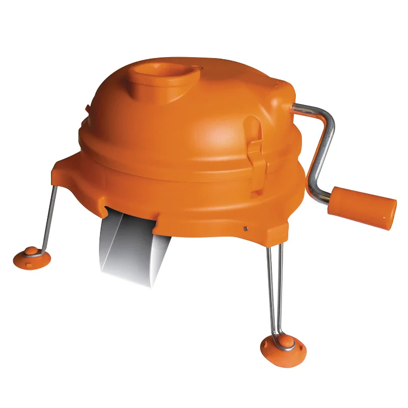 

Коммерческая овощерезка Dynamic CL003 Dynacube, ручной настольный кубик 1/4 x 1/4 фута, оранжевый