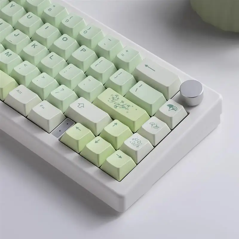 Imagem -01 - Ginkgo-keycap para Teclado Mecânico Keycap Sublimação Altura Cereja Material Pbt Acessórios Faça Você Mesmo Gamer ginkgo keycap para teclado mecanico keycap sublimacao altura cereja material pbt acessorios faca voce mesmo gamer 01