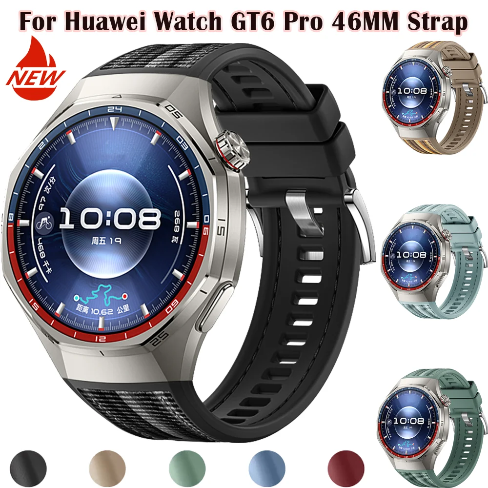 Silikonband für Huawei Watch GT6 Pro 46 mm Original Quick Release Smart Watch Armband für Huawei GT6 Pro Armband Zubehör