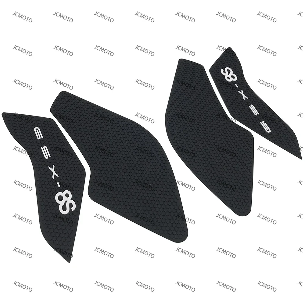 

Аксессуары для SUZUKI GSX-8S GSX8S GSX 8S 2023 2024, противоскользящая наклейка для мотоцикла, тяговая накладка на бак, боковая защита для коленей