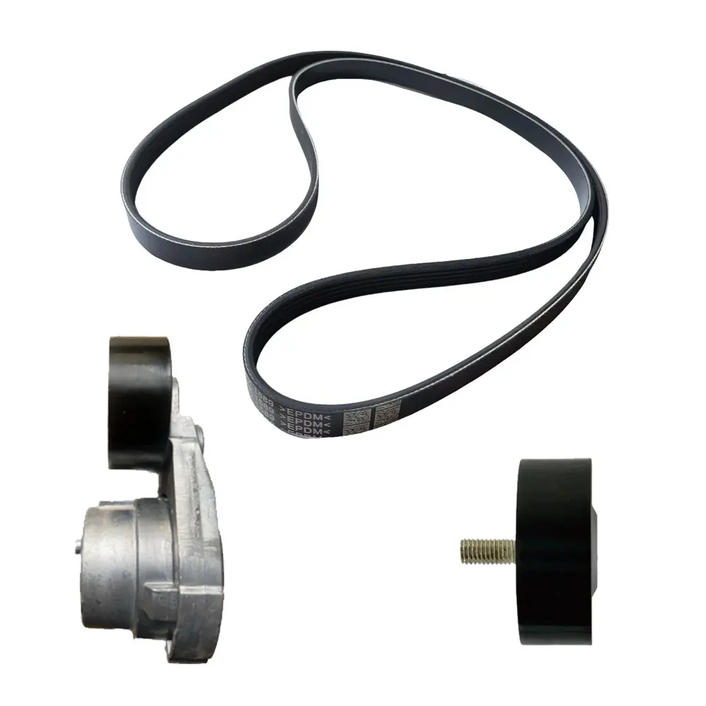 

For MG ZS 5 MG5 180DVVT 15S4C Roewe RX3 2019 10202623 10202625 10549469 ILR200002 5PK1589 Generator Belt Tensioner Pulley Kit