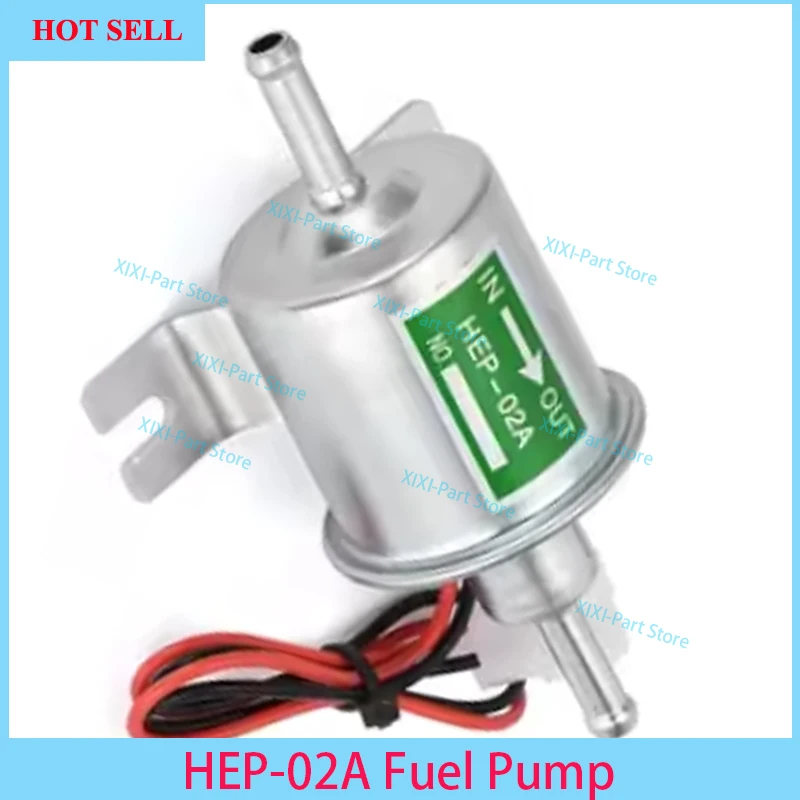 HEP-02A Low Pressure Electric Fuel Pump 12V For Car Motorcycle ATV Diesel Gaso line Pump Fuel Transfer Pump Excavator