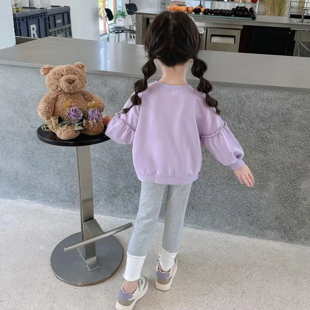 أنيمي سانريو بنات الكرتون كورومي طباعة هوديي مجموعة ملابس للأطفال البلوز + السراويل الطويلة 2 قطعة طويلة الأكمام البلوز #5