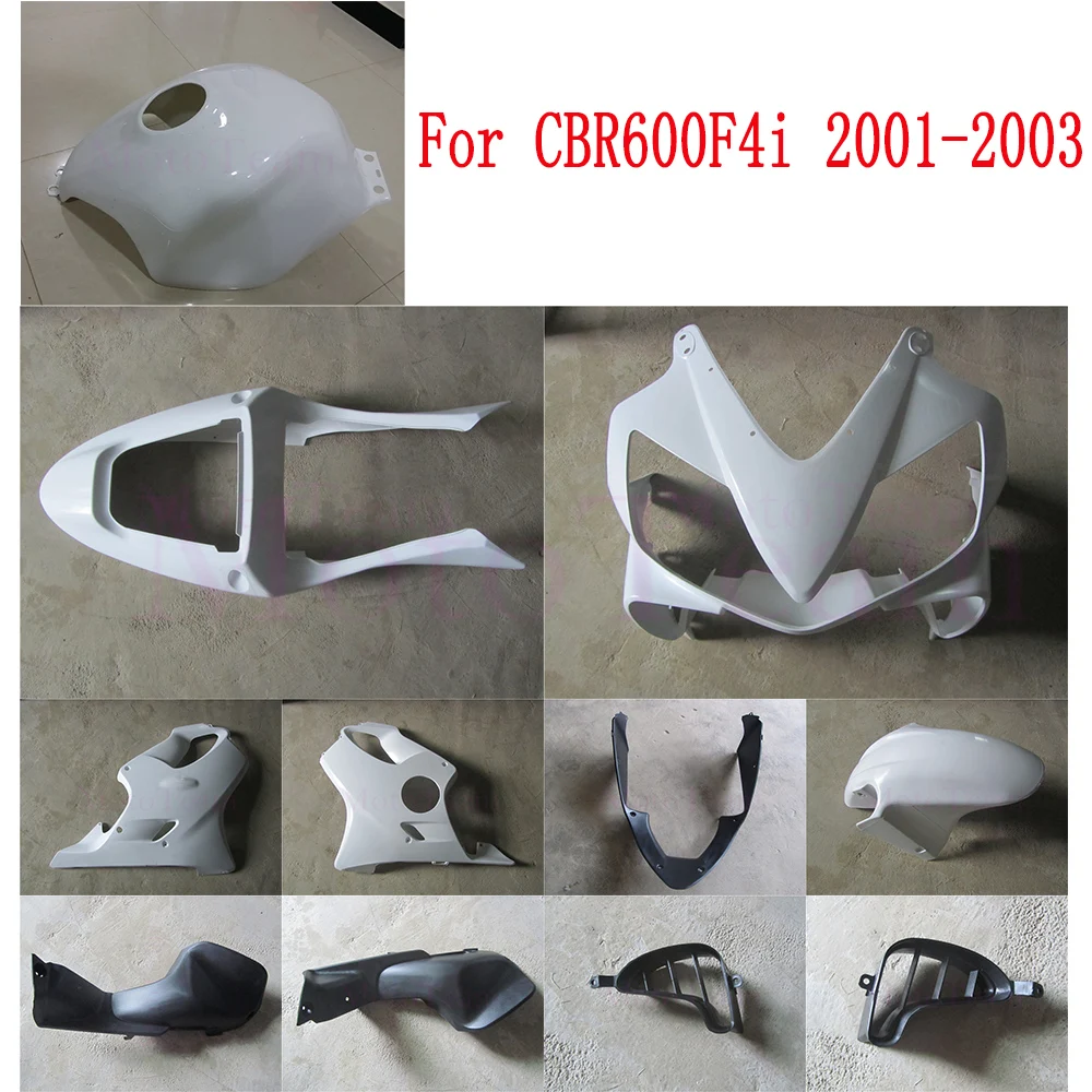 New For Honda CBR600F4i CBR600 CBR 600 F4i 2001 2002 2003 01 02 03 Fairing kit bodywork Rear Tail Front Upper Nose Fender cowl