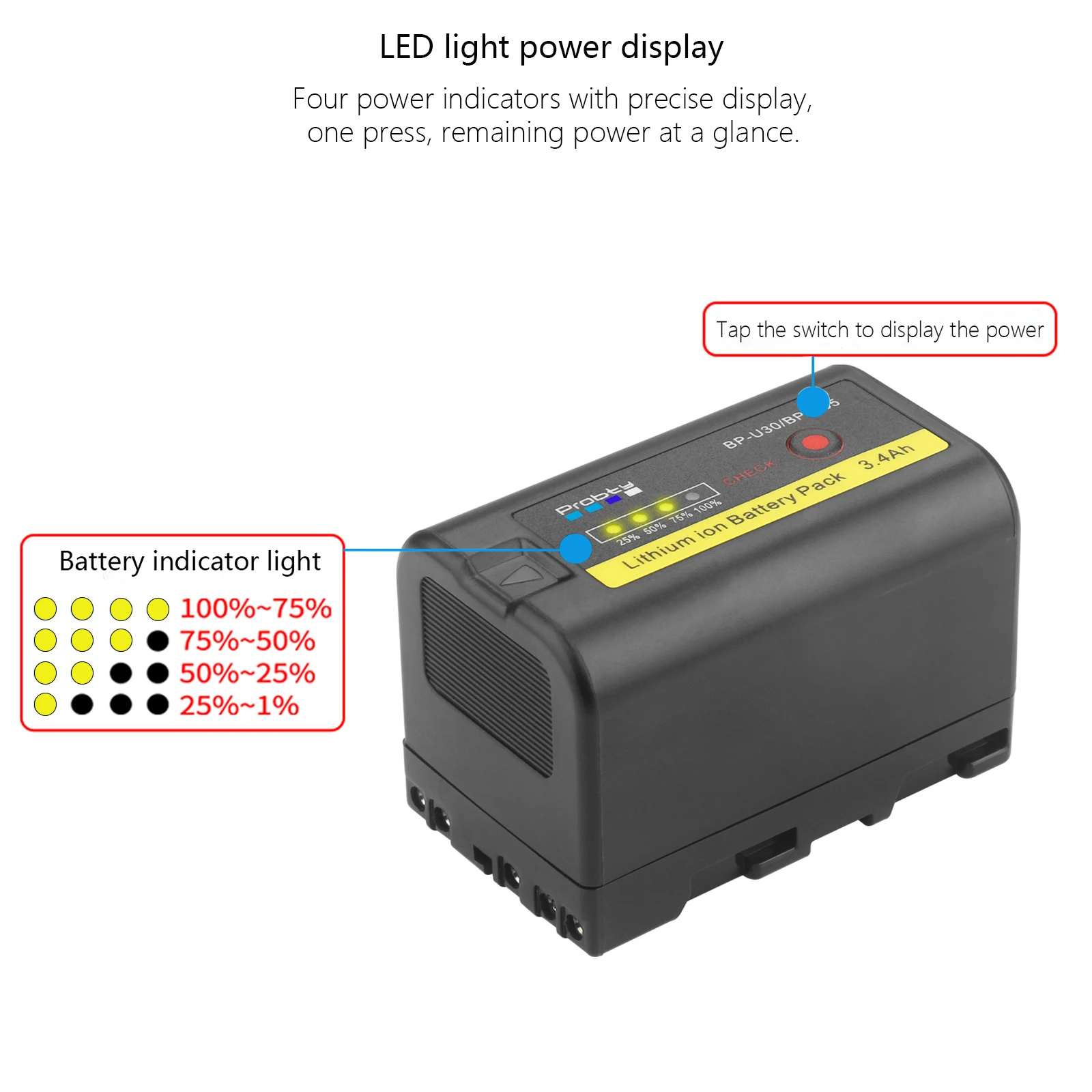 جديد 3400mAh BP-U30 BP-U35 U30 بطارية LCD شاحن سريع لسوني PXW-FS5 FS7M2K X160 X180 X200 EX1 EX3 F3 F3K PMW-100 PMW-150 #5