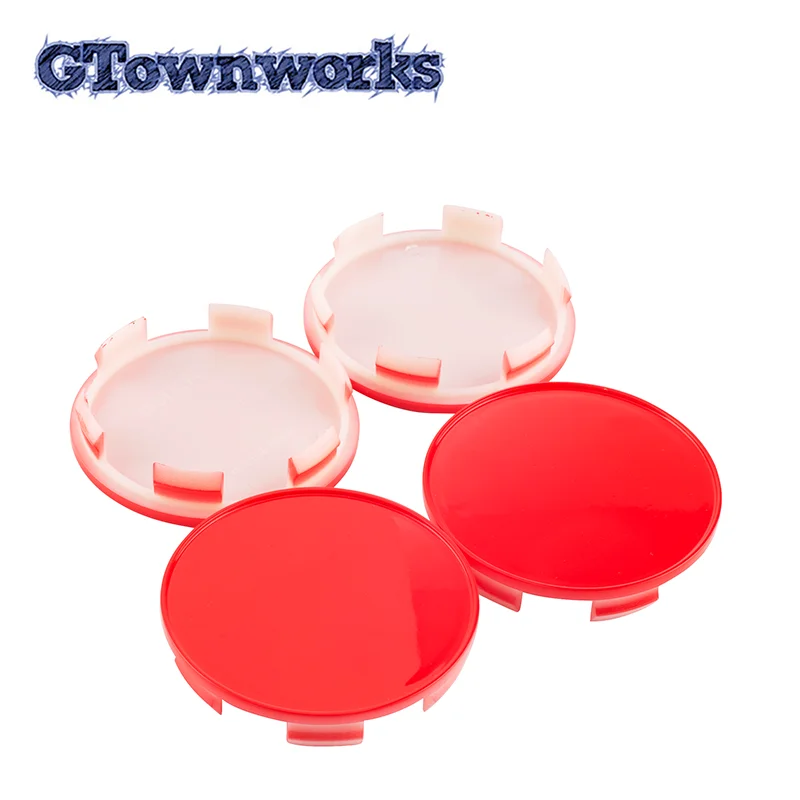 

GTownworks 4pcs 70mm(2.76in)(+ -1mm)/64mm(2.52in)(+ -1mm) Wheel Caps Center Hup Cap for Rims Exterior Accessories Parts