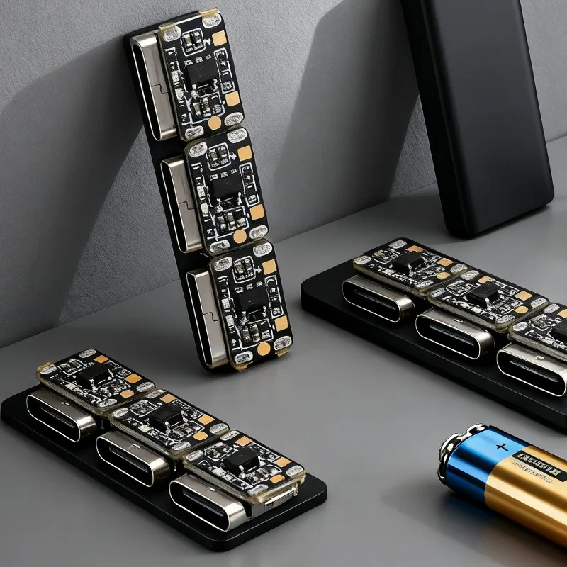 1/10/20Pcs Mini Lithium Battery Charging Board Module 3.7V 4.2V 18650 Lithium Battery Charger Protection Board Type-C Interface view 2